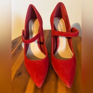 Gianni Bini Red Mary Jane’s